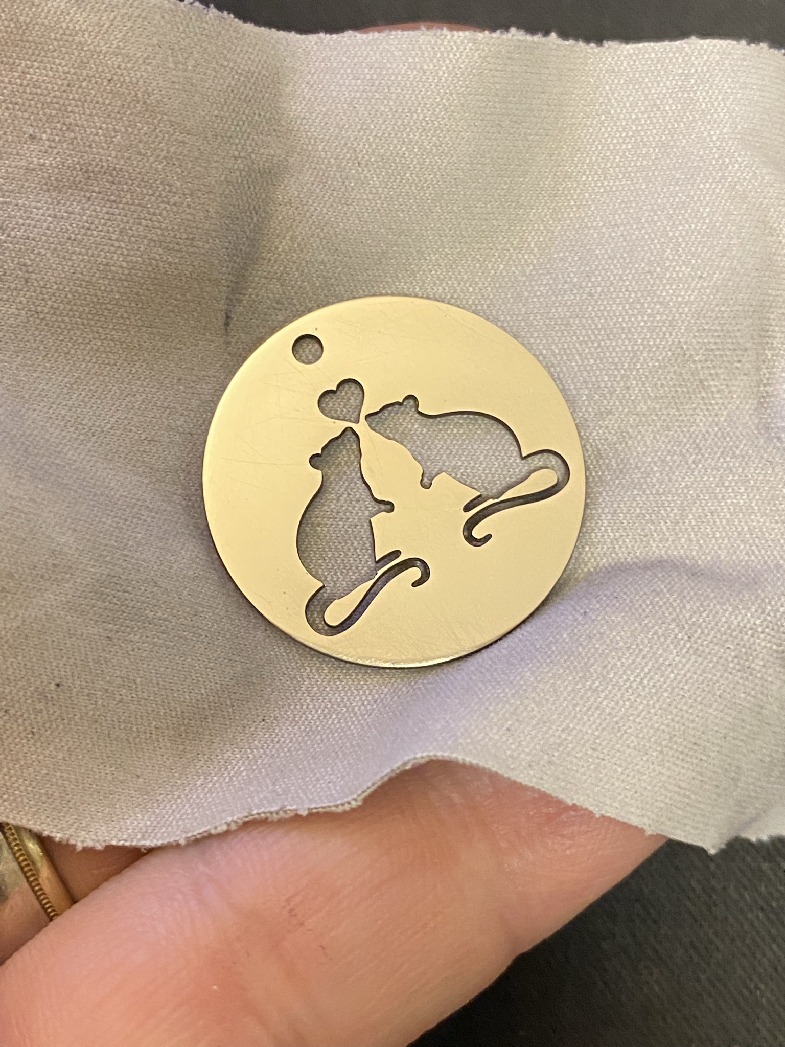 Laser Cut Charm